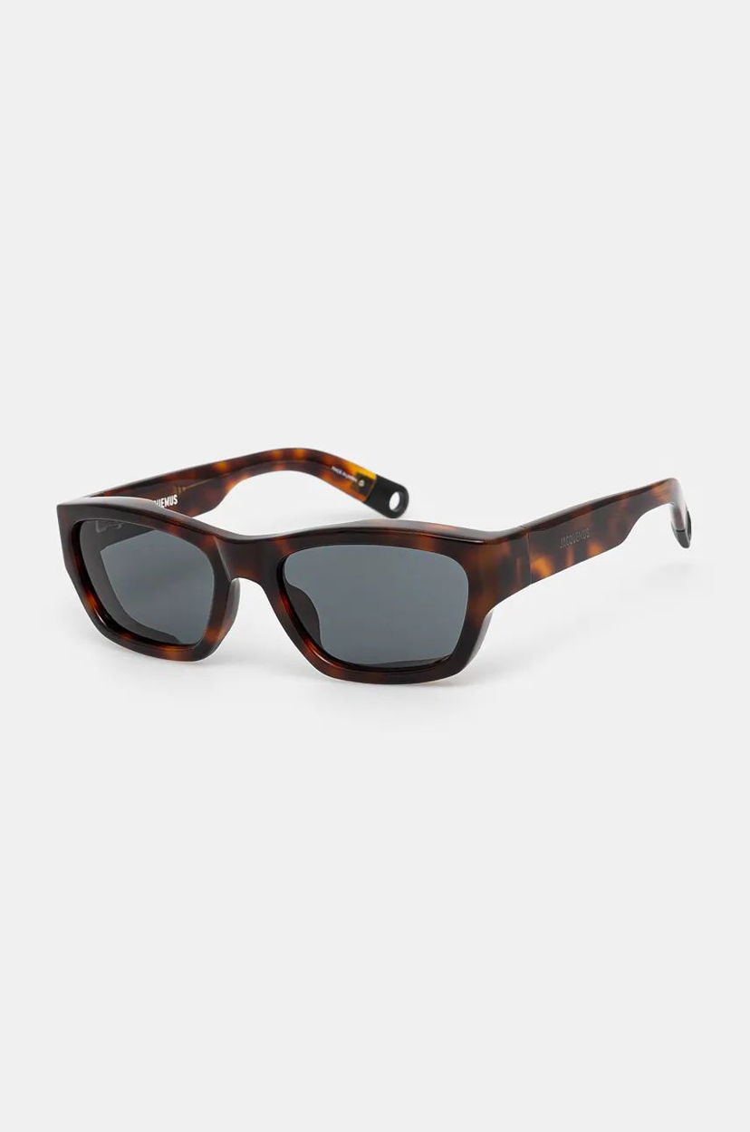 Solbriller Jacquemus MERIDIANO Sunglasses Brun | JAC9C2SUN