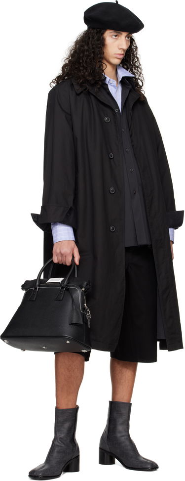 Trenchcoat Maison Margiela Maison Margiela Layered Trench Coat Sort | S50AH0137 M35354, 4
