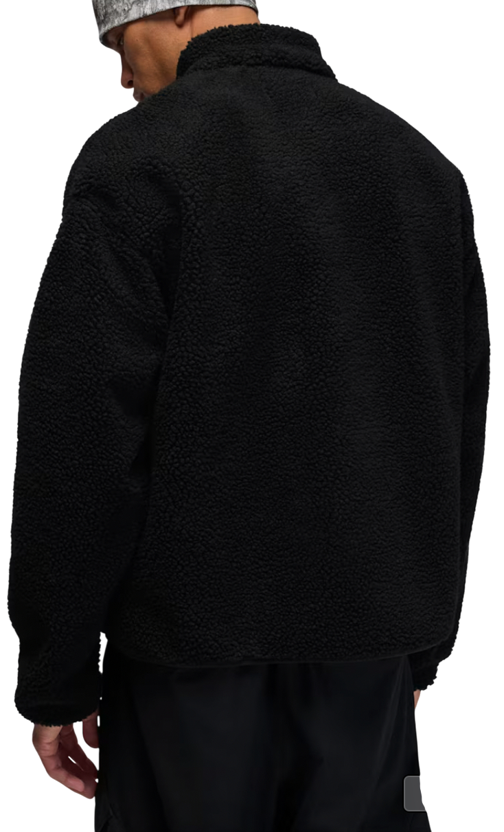 Jakke Jordan Jordan Flight Sherpa Winter Jacket Sort | hv0778-010, 1