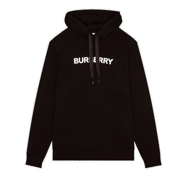 Sweatshirt Burberry Ansdell Hoodie Sort | 8055318, 0