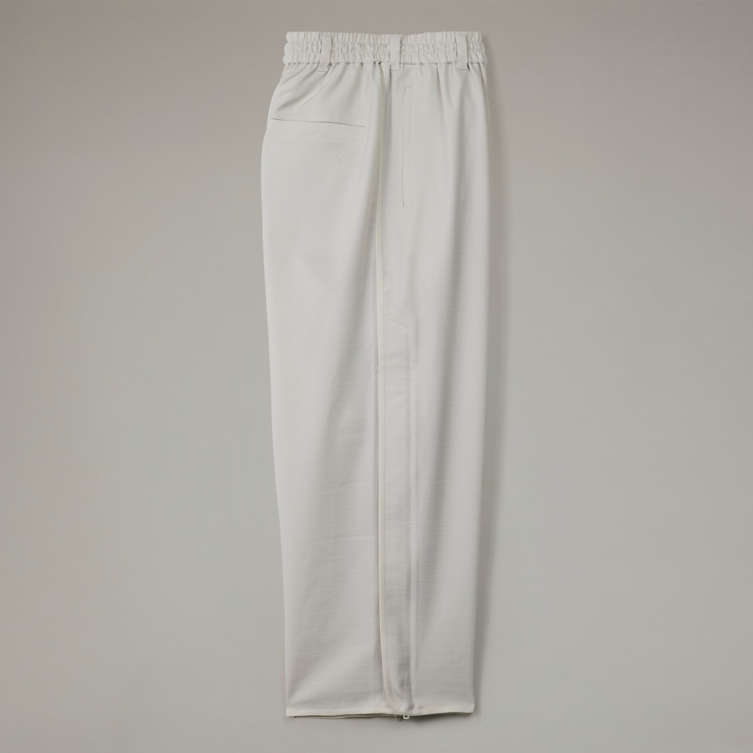 Bukser Y-3 Sport Uniform Wide Leg Trousers Hvid | JE3441, 1