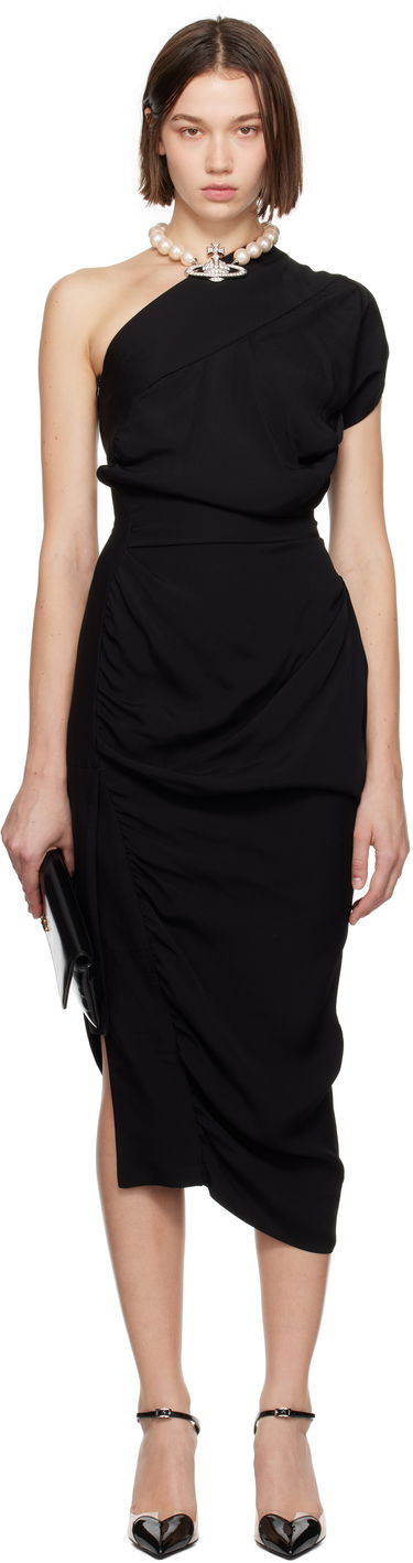 Kjole Vivienne Westwood Midi Dress Sort | 11010360-W00W0-, 0