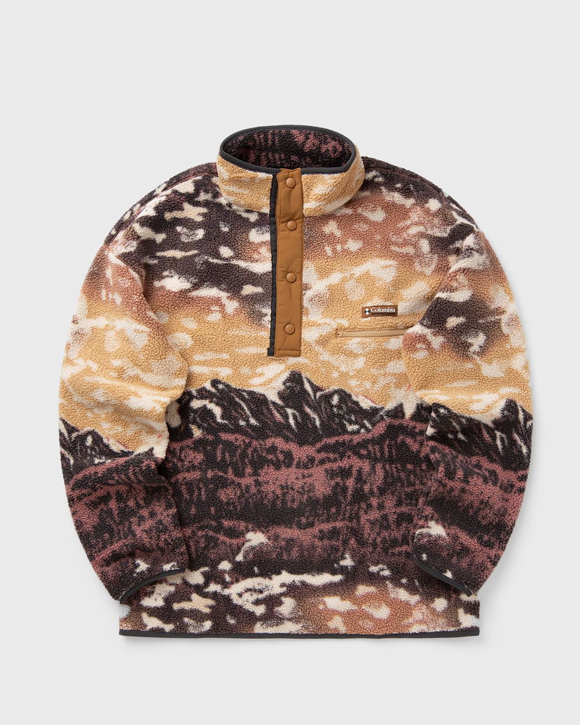 Sweater Columbia Helvetia II Printed Half Snap Fleece Pullover Brun | 2098461225