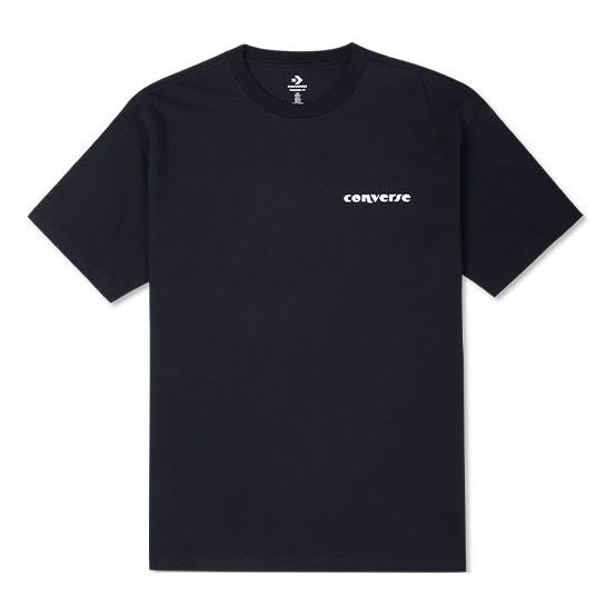 T-shirt Converse Graphic Tee Mørkeblå | 10024871-A02