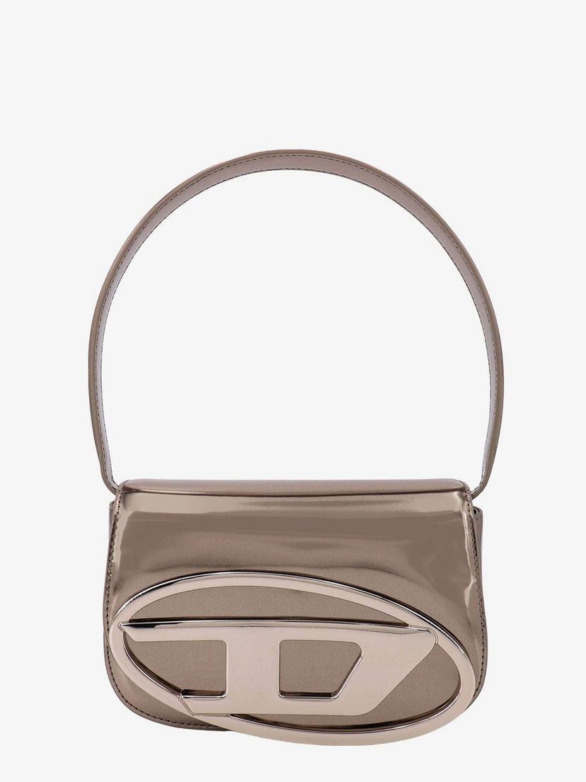 Håndtaske Diesel Diesel 1DR Metallic Shoulder Bag Metalisk | X08396PS202H2382