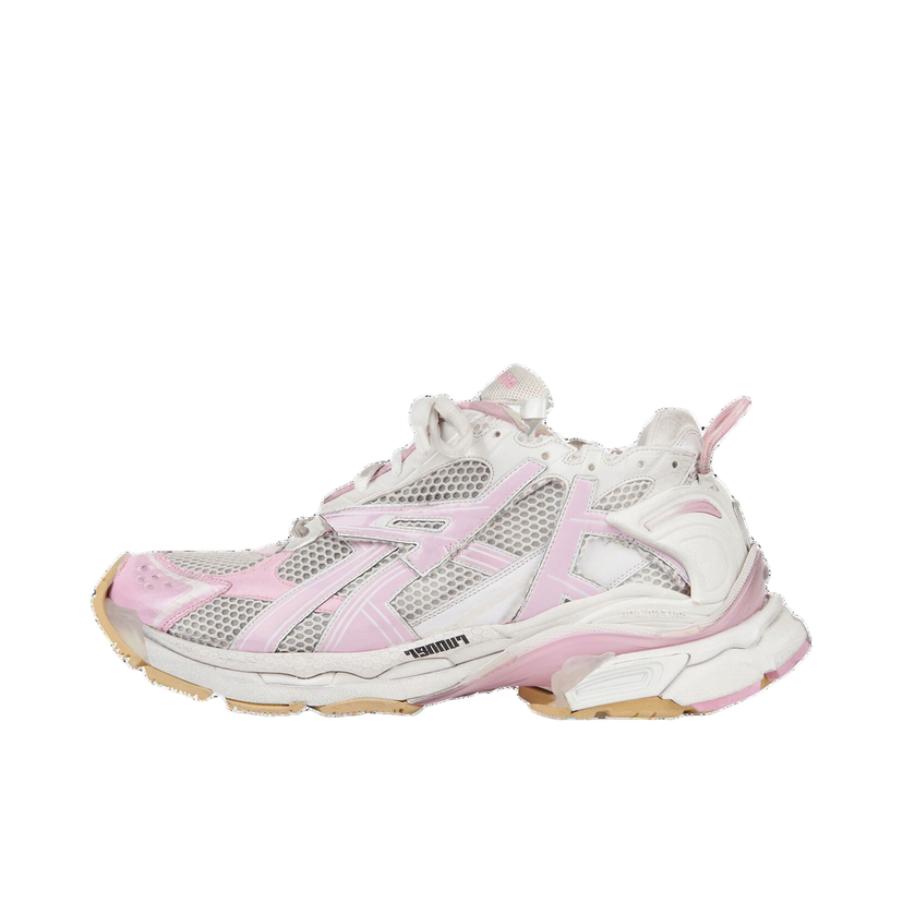 Sneakers og sko Balenciaga Runner Pink White Lyserød | 677403W3RB39059