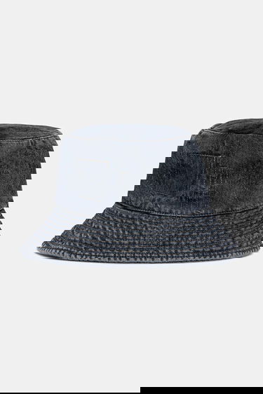 Hat Rick Owens Rick Owens DRKSHDW Gilligan Denim Bucket Hat Blå | DA02E7479.DGY, 0