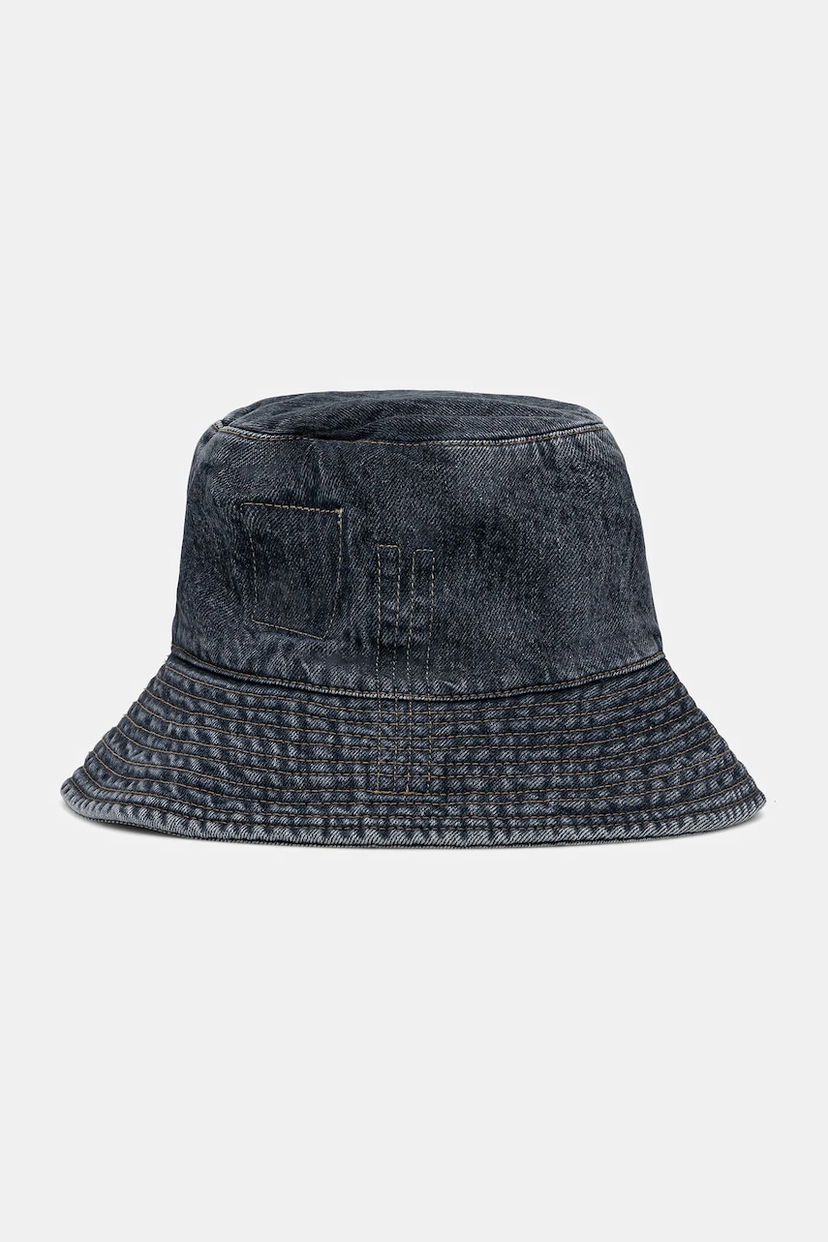 Hat Rick Owens Rick Owens DRKSHDW Gilligan Denim Bucket Hat Blå | DA02E7479.DGY