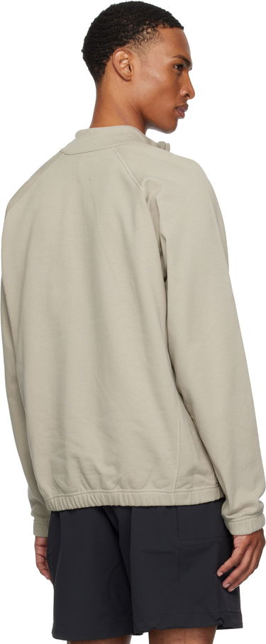 Sweatshirt ROA Heavy Half Zip Sweatshirt Sort | RBMW0334FA241, 3