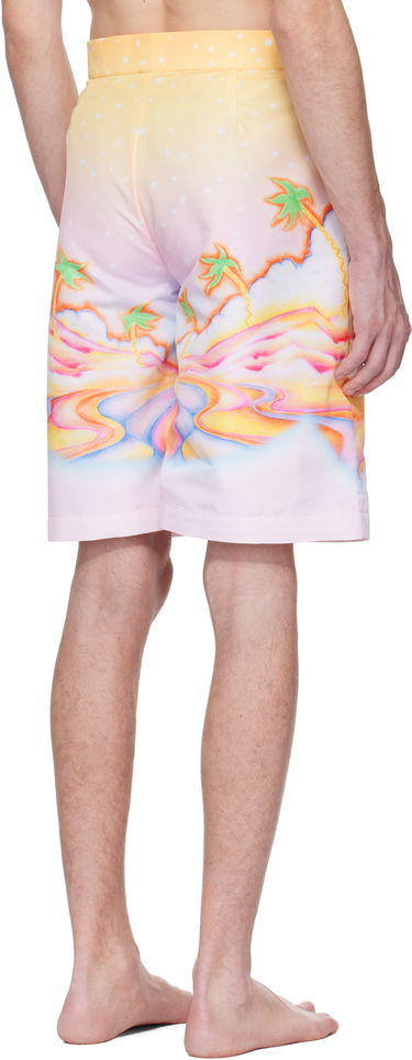 Badetøj Casablanca Casablanca Psychedelic Nirvana Swim Shorts Flerfarvet | MS25-SWM-049-01, 2