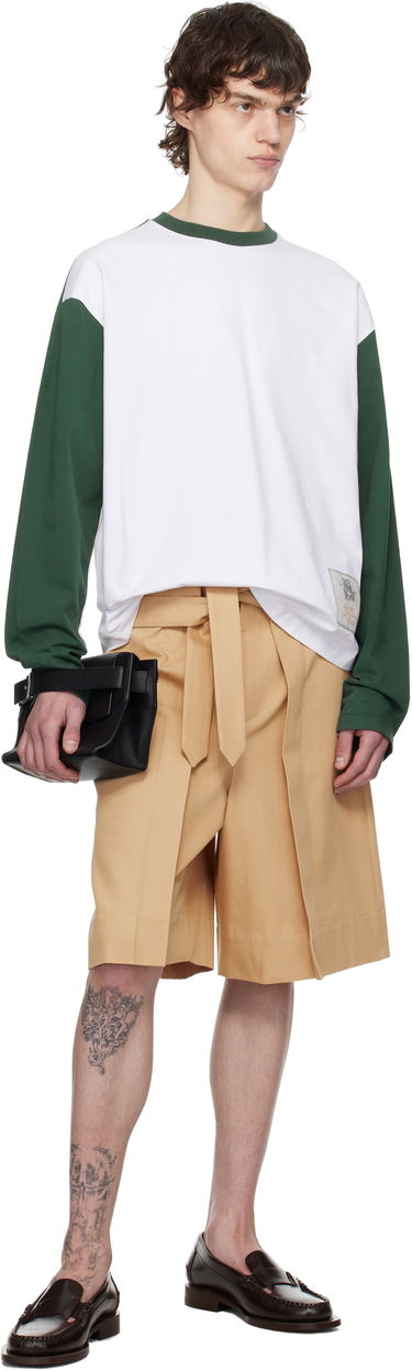 T-shirt Jacquemus Jacquemus La Croisière Baseball Long-Sleeve T-Shirt Hvid | 25E255JS299-2003, 3
