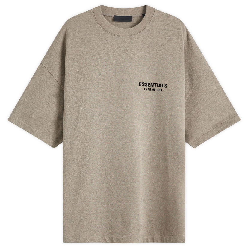 T-shirt Fear of God Essentials Core Logo Jersey T-Shirt Brun | 125HO244369F