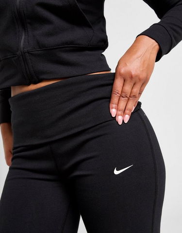 Træningsdragt Nike NSW Fleece Cropped Hoodie & Pants Set Sort | IQ1436-010, 3