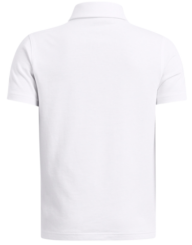 Polo skjorte Under Armour Under Armour B Icon Polo Shirt Hvid | 1387073-100, 1