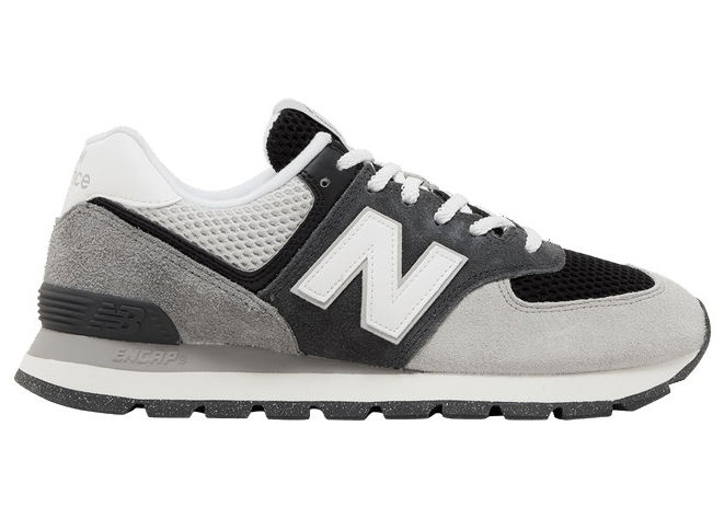 Sneakers og sko New Balance 574 Rugged Black Dark Grå | ML574D2B, 0