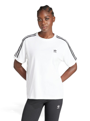 T-shirt adidas Originals 3-Stripes Tee Hvid | IR8051
