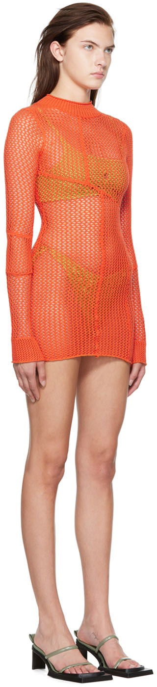Kjole GUIZIO Guizio Exclusive Mini Dress Orange | CMD 1, 1