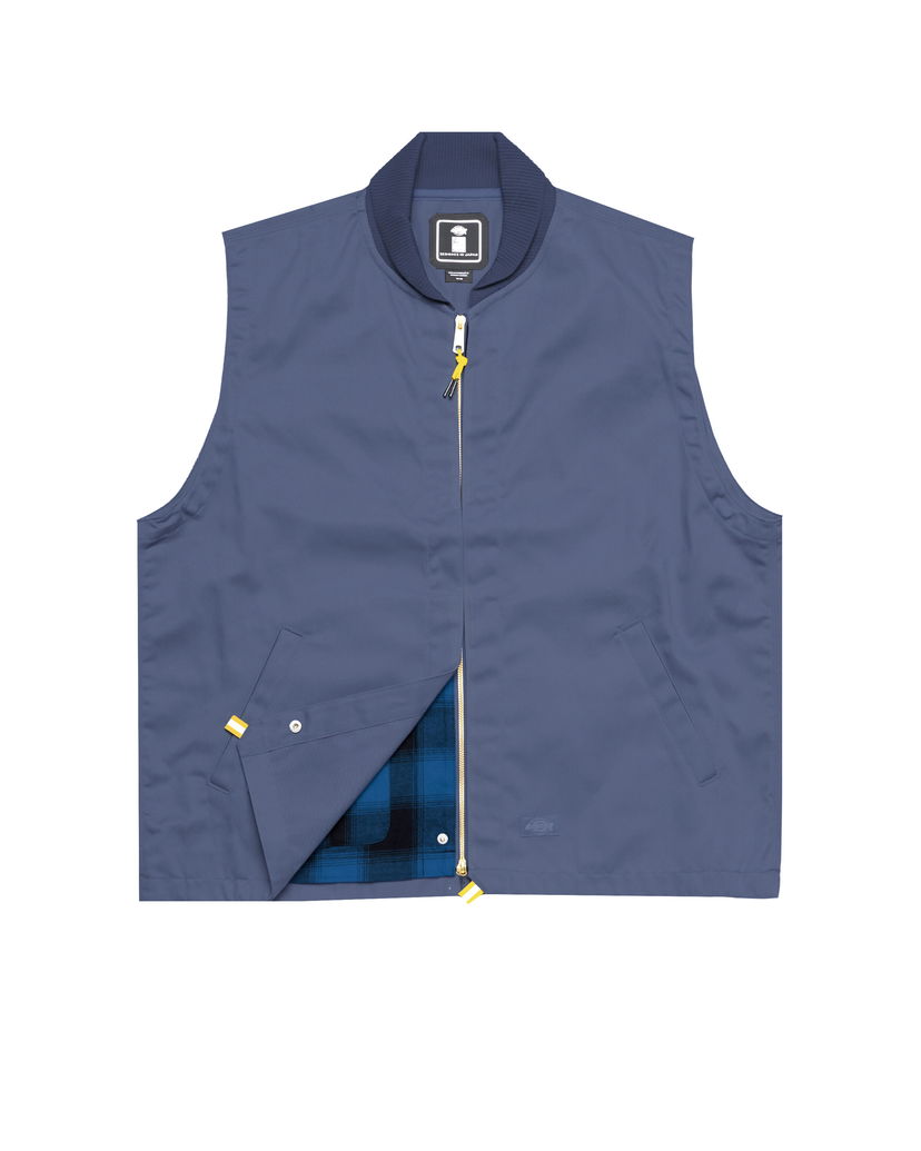 Vest Dickies TDC x Blue Sleeveless Vest Blå | DK0A866Q0DN1