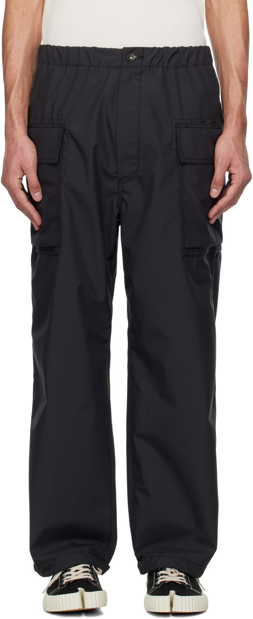 Cargo bukser NANAMICA nanamica 3L PERTEX SHIELD Cargo Pants Sort | S25SC046U