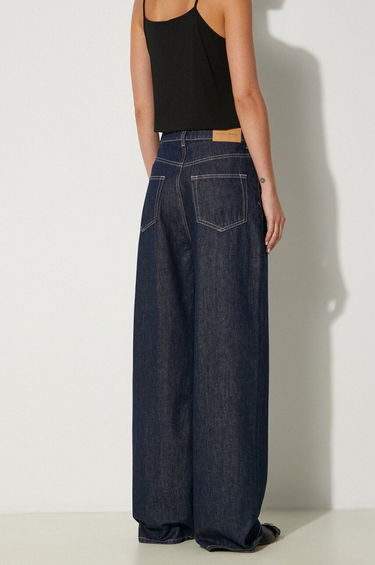 Jeans Samsoe Samsoe Samsoe Samsoe SHELLY Wide Leg Jeans Blå | F23400141, 2