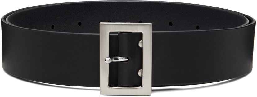 Bælter Rick Owens Rick Owens Stooges Belt Sort | RA02E0783 LGE