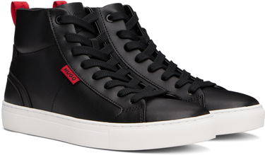Tøj BOSS High-top Faux Leather Hvid | 50537334, 4