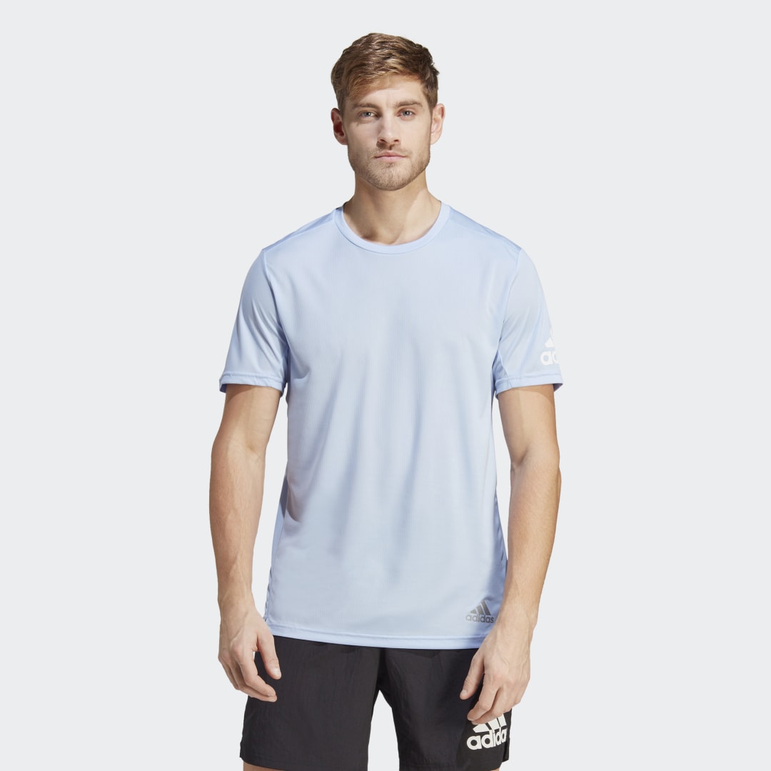 T-shirt adidas Performance Run It Blå | IC7631, 1