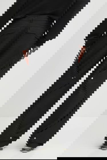Bukser HELIOT EMIL Heliot Emil Diagonal Seam Trousers Sort | PREAW25.M.10.108.BLK01., 3