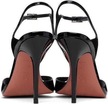 Tilbehør Amina Muaddi Amina Muaddi Adut Heeled Sandals Sort | ADUT SANDAL, 1