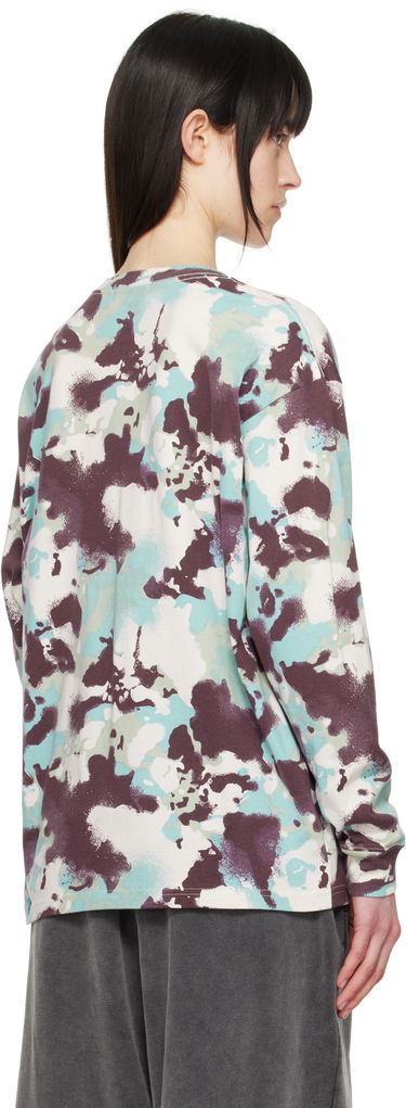 T-shirt BAPE A Bathing Ape Map Camo Long Sleeve T-Shirt Flerfarvet | 001LTL302001L, 2