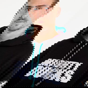 Sweatshirt Mitchell & Ness NHL Playmaker Mighty Ducks Vintage Logo Fleece Hoodie Sort | TH11148-ADUBLCK, 1