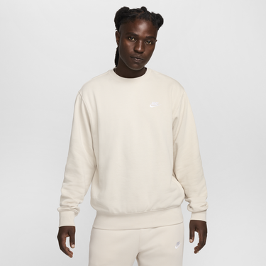 Sweatshirt Nike Sportswear Club Fleece Beige | BV2662-104, 0