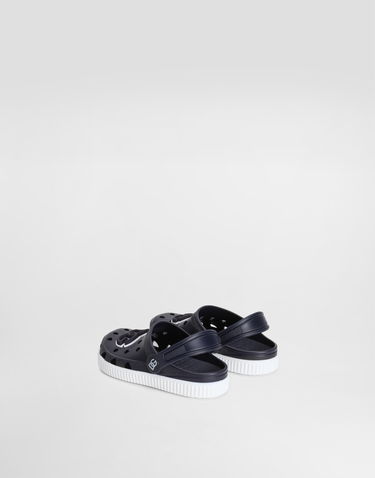 Tilbehør Dolce & Gabbana Dolce & Gabbana Slip-Ons With DG Logo Mørkeblå | DN0213AT07980650, 2