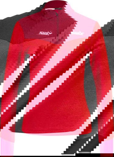 Sweater SWIX Swix Dynamic Midlayer Half Zip Pullover Rød | 10084-23-99951, 3