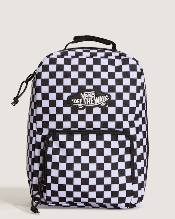 Rygsække og tasker Vans Vans Old Skool Checkerboard Lunch Bag Sort | VN000PSJY28, 0