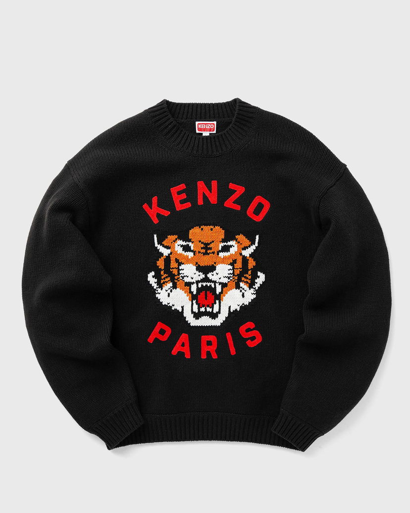 Sweater KENZO RWS LUCKY TIGER JUMPER men Sort | FE68PU4773LH.99J