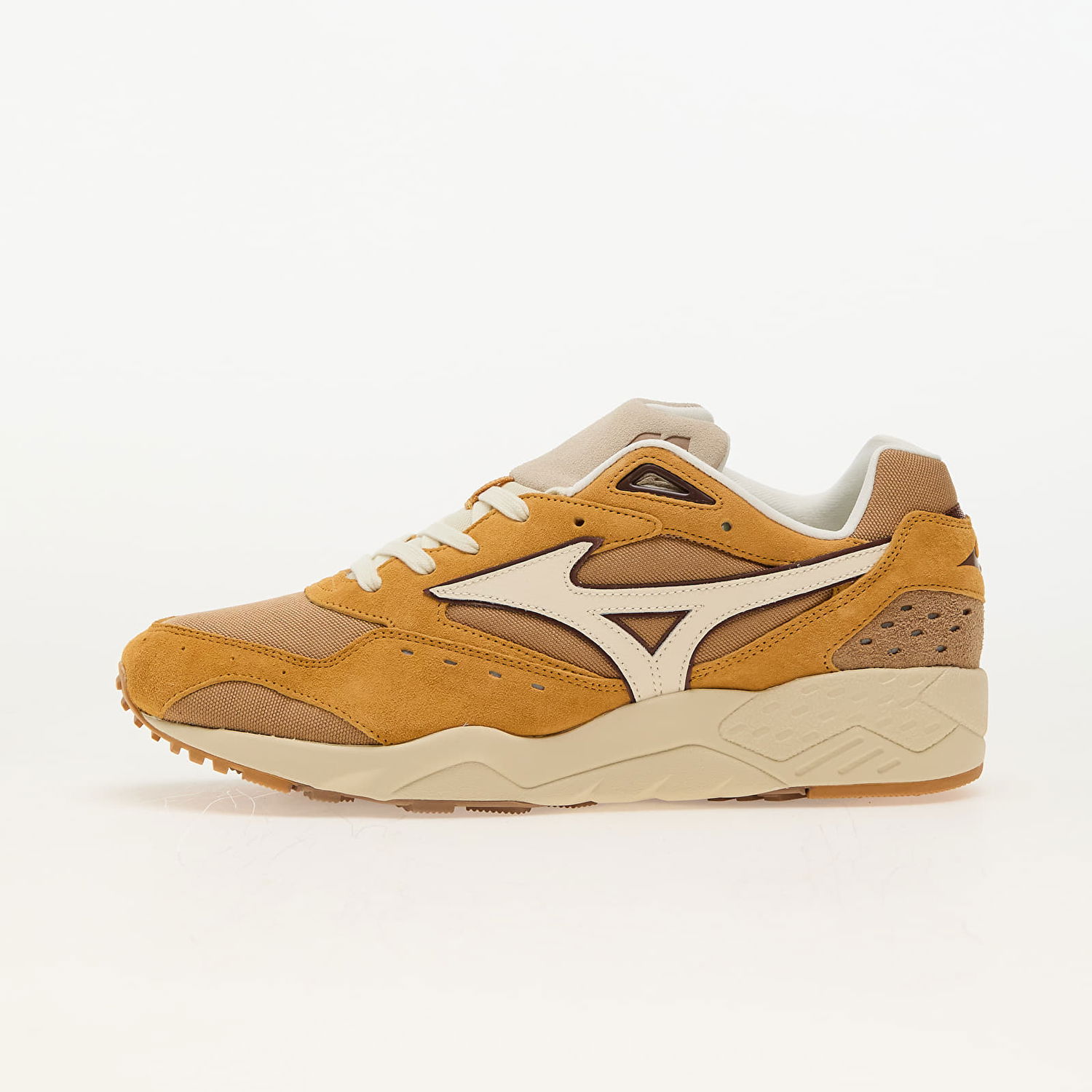 Sneakers og sko Mizuno Contender Premium Spruce Yellow/ Tiger's Eye/ Cloud Cream Orange | D1GA238206, 0