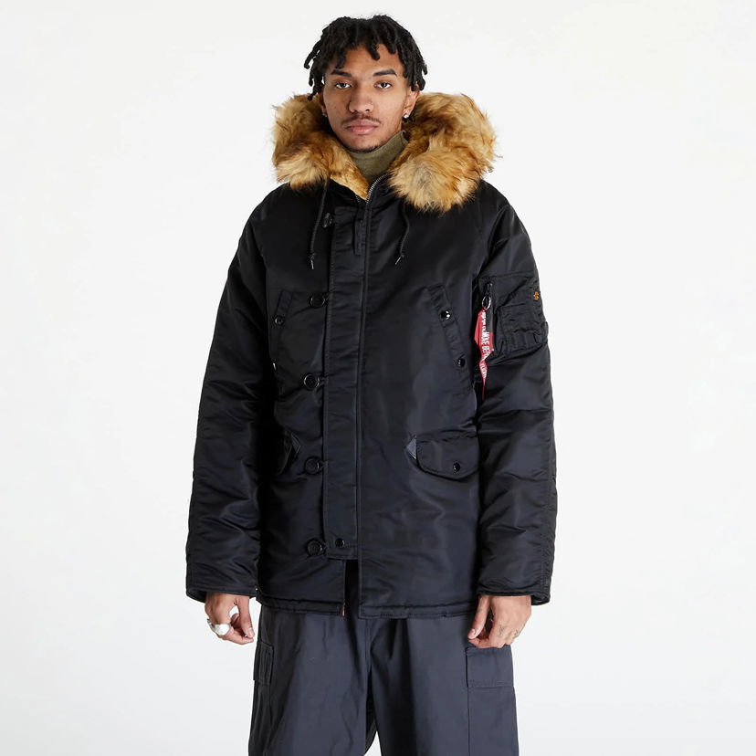 Jakke Alpha Industries N3B VF 59 Black Sort | 103141 03