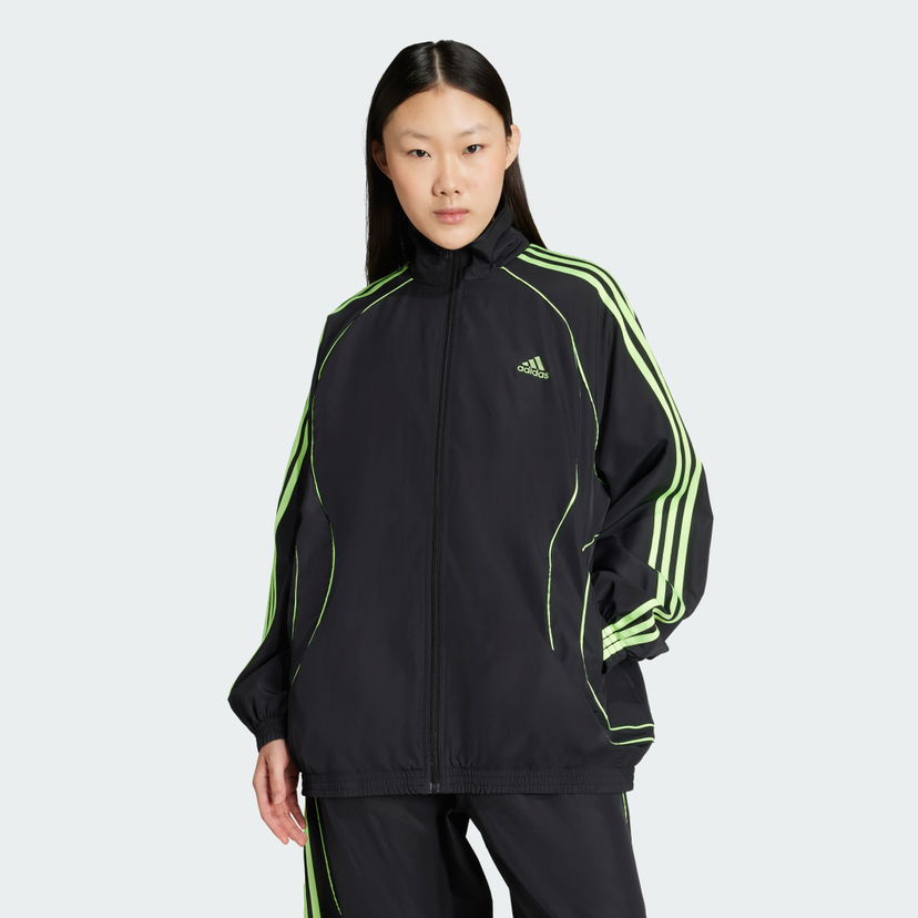 Vindjakke adidas Performance Teamgeist Adicolor Woven Track Top Sort | JY2585