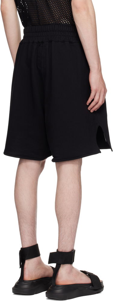 Shorts Rick Owens Rick Owens Champion Edition French Terry Shorts Sort | CM01E1683 CHFE FELPA, 2