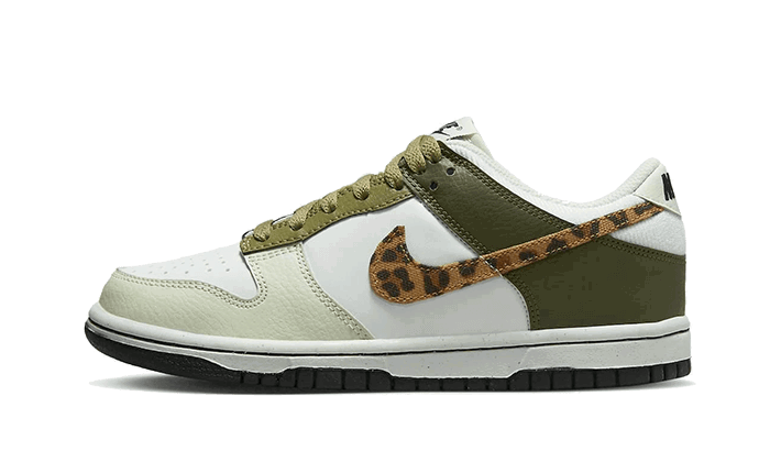 Sneakers og sko Nike Dunk Low "Leopard" GS Grøn | DX9282-100, 0