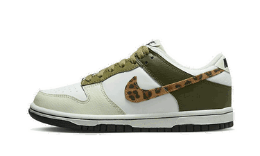 Sneakers og sko Nike Dunk Low "Leopard" GS Grøn | DX9282-100, 0