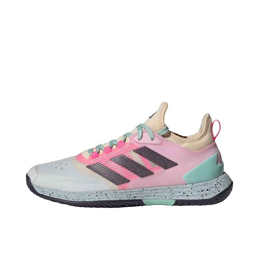 Løbe adidas Performance Adizero Ubersonic 4.1 Crystal White Aurora Met. Semi Flash Aqua Lyserød | IF0445