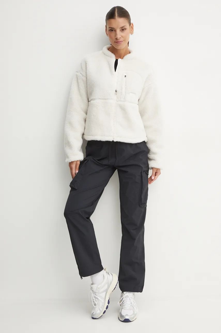 Jakke The North Face White Cropped Fleece Jacket Hvid | NF0A88ZBQLI1, 1