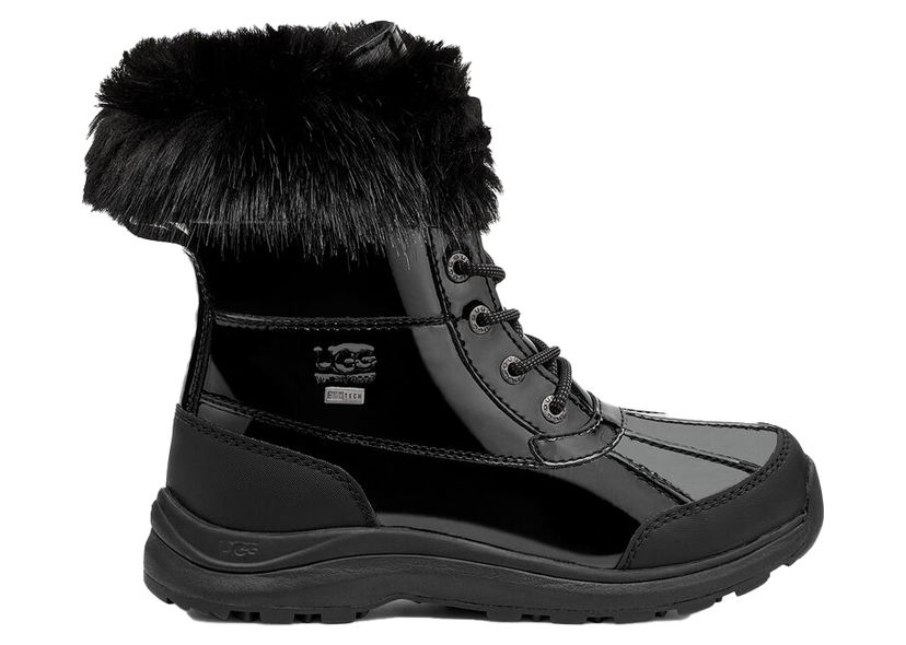 Tøj UGG Adirondack III Patent Boot Black (W) Sort | 1132991-BLK