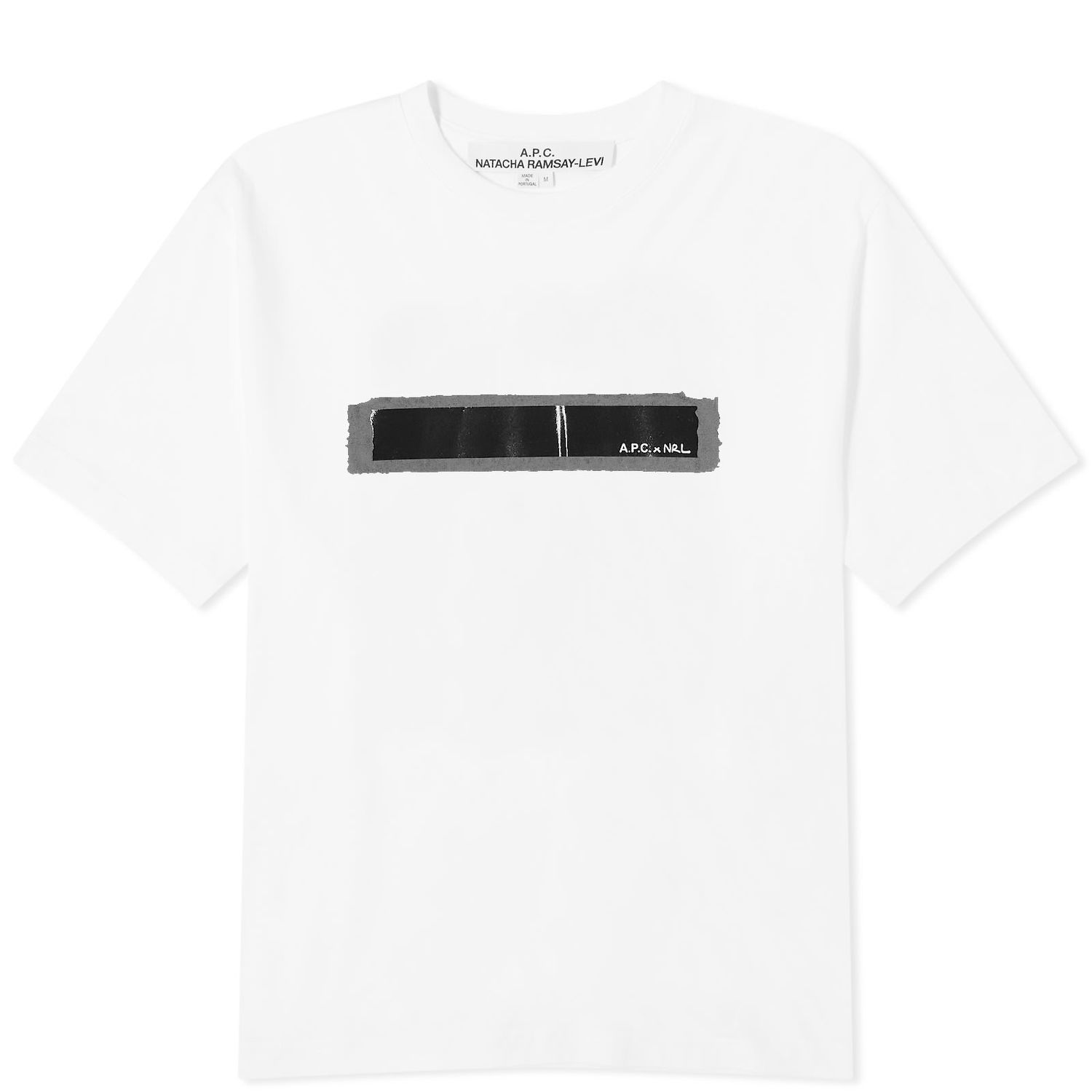 T-shirt A.P.C. Ramsay Levi Jean White T-Shirt Hvid | COGYK-H26372-AAB, 0