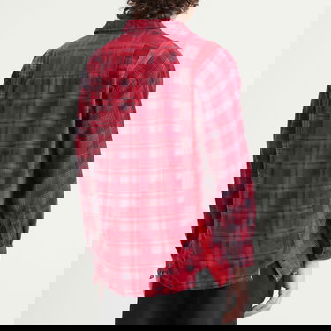 Skjorte Needles 7 Cuts Over Dyed Flannel Shirt Flerfarvet | RW394-A, 3