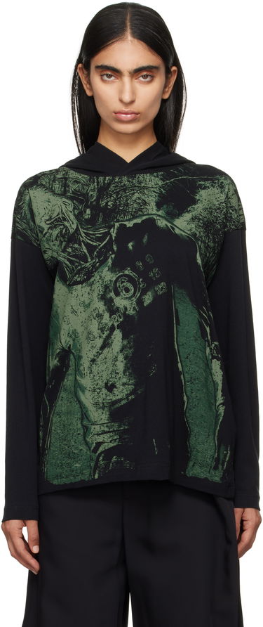 T-shirt Maison Margiela Long Sleeve T-shirt Sort | S62GD0190 S23588, 0