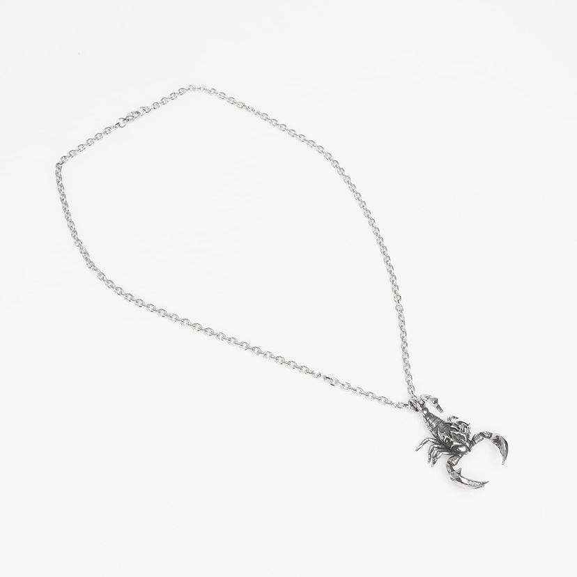 Halskæde Wasted Paris U Bane Universal Scorpion Necklace Metalisk | WP_000314