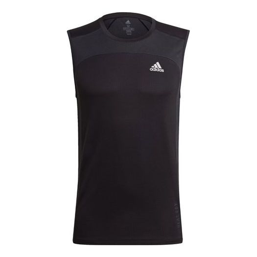 Tanktop adidas Originals Heatrdy Running Vest Sort | GK4298